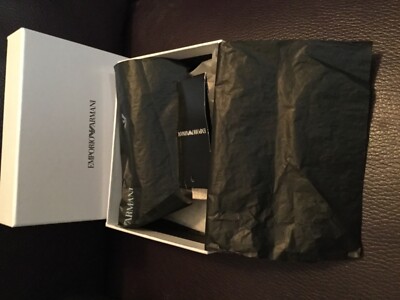 Emporia Armani Leather Credit Card Holder