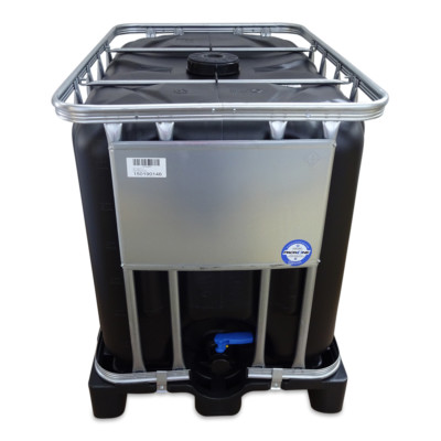 600 Liter Container Tank Behälter Regentonne schwarz dicht PE-Palette NEU