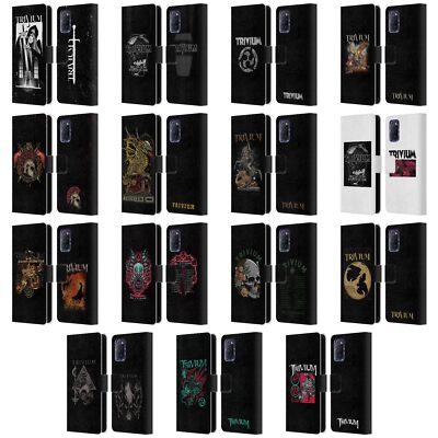 OFFIZIELLE TRIVIUM GRAFIKEN BRIEFTASCHE HANDYHÜLLE HÜLLE HUELLE FÜR OPPO HANDYS