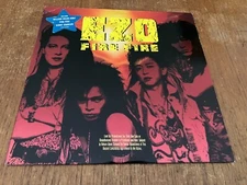 EZO Fire Fire LP Vinyl 1989 US 1st Press w/PROMO Version E-Z-O Hype Sticker