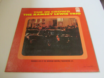 1965 12'' LP RECORD ARGO LP 757 THE RAMSEY LEWIS TRIO THE IN CROWD JAZZ  
