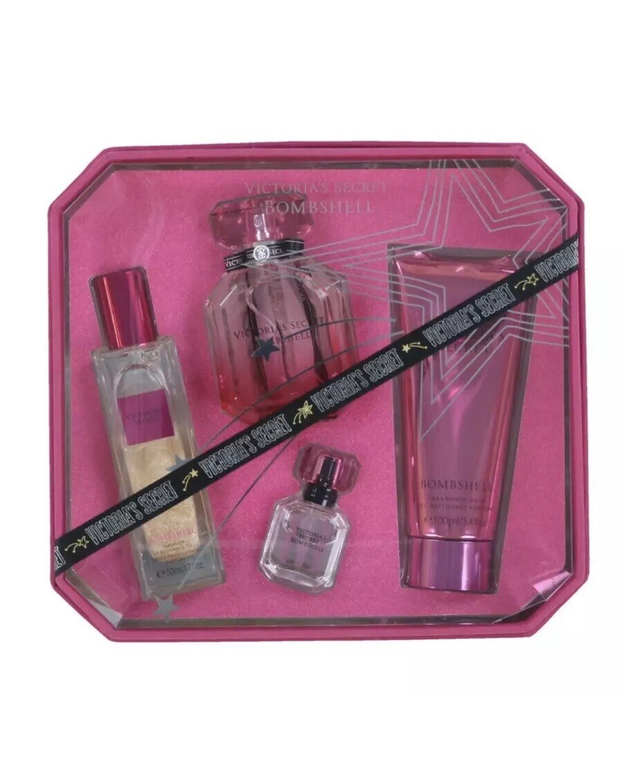 Victoria's Secret Bombshell 2本セット Victorias Secret Bombshell 4 PC Gift Set 2 Perfumes Shimmer