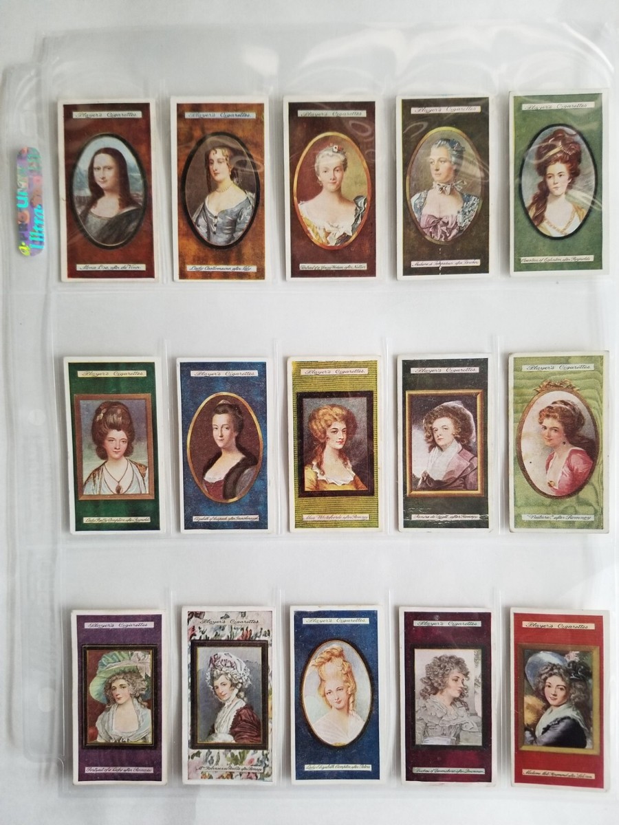 players cigarettes cards value 1923 Players MINIATURES complete set of 25 