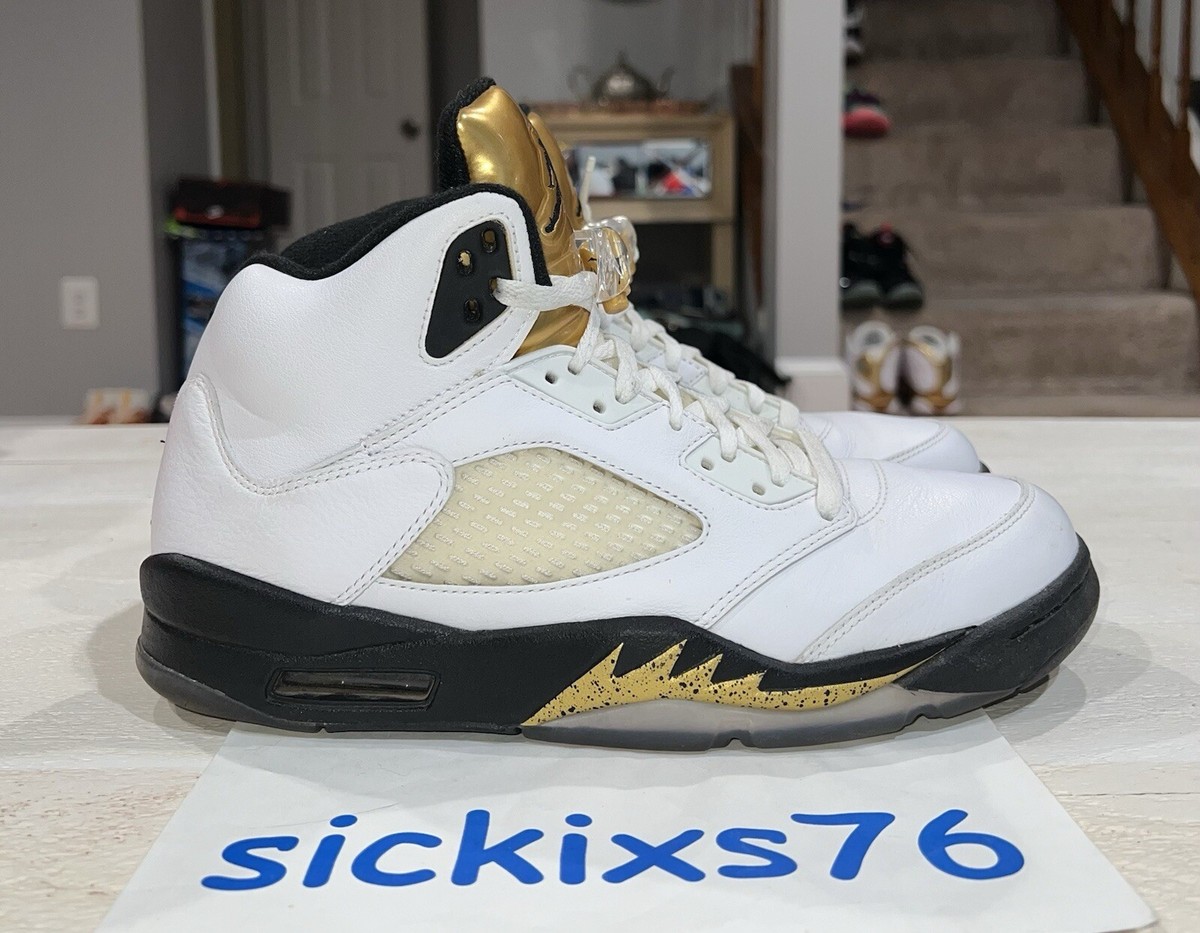 NIKE air jordan5 オリンピック　正規品　26.5 ハワイ購入 Nike Air Jordan 5 Retro 'Olympic' Sz 10 [136027 133] Excellent