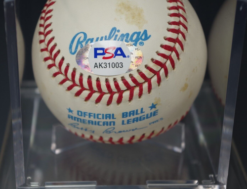 ANDRE DAWSON AUTOGRAPH SIGNED BASEBALL MLB BALL MONTREAL EXPOS HOF PSA-COA - Picture 4 of 4