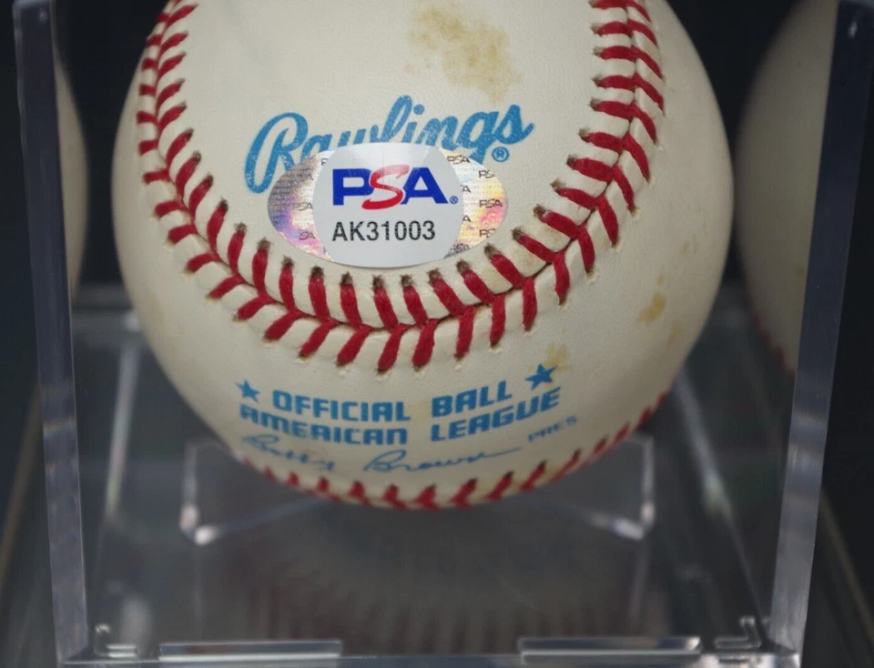 ANDRE DAWSON AUTOGRAPH SIGNED BASEBALL MLB BALL MONTREAL EXPOS HOF PSA-COA - Image 4 of 4