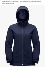 Jack Wolfskin Women's Norrland 3-in-1 Waterproof Jacket
