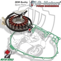 Guarnizione Stator Magnet Yamaha T-Max Tmax 500 2001-2003 Schwarz