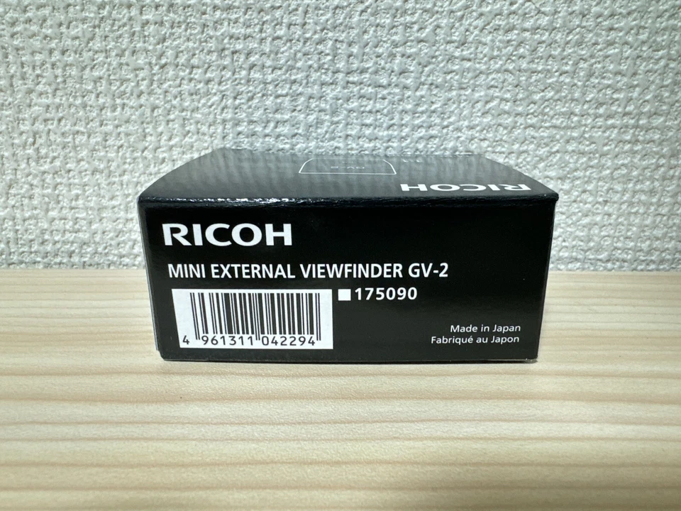 RICOH External mini finder GV-2 175090 For GR 28mm Camera Black NEW - Image 4 of 4