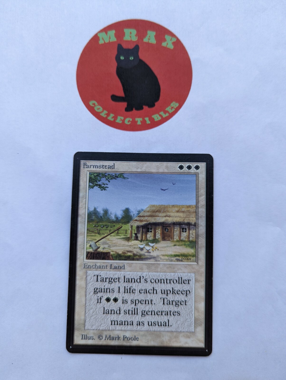 MTG Beta Rare Farmstead - see pictures