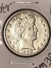 1900-S Barber Quarter AU/XF  Details **Gorgeous Eye Appeal**