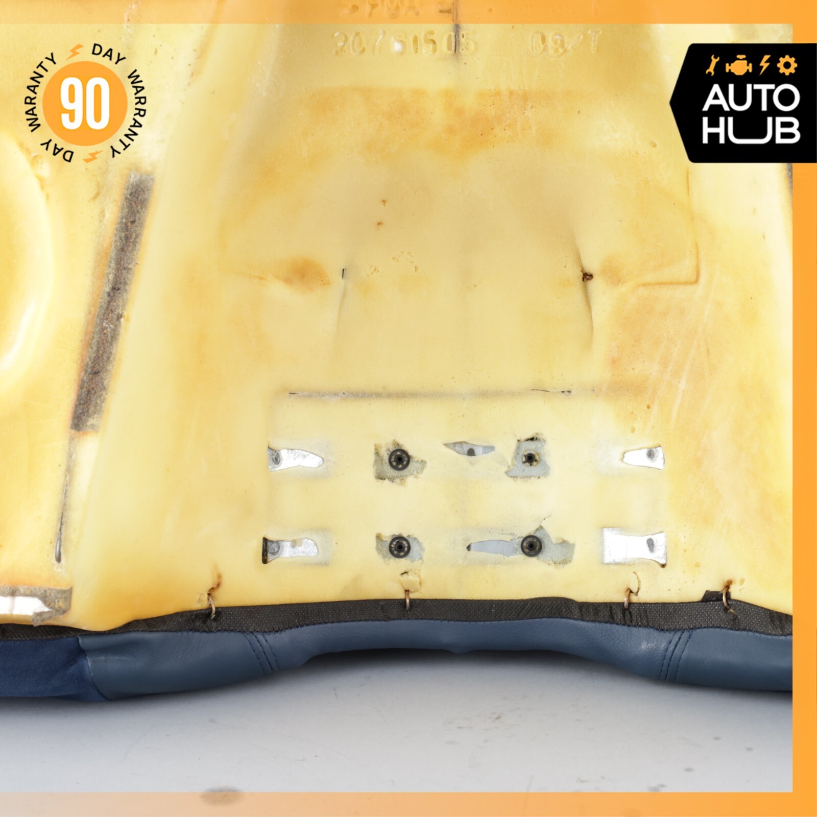 Maserati M138 4200 Coupe Cambiocorsa Rear Seat Cushion Lower Bottom Blue OEM 20k