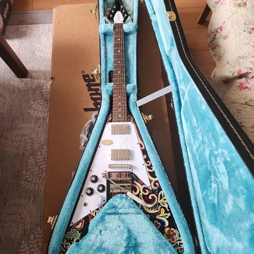 Epiphone Jimi Hendrix Love Drops Flying V Lefty 2024 Unused From JAPAN