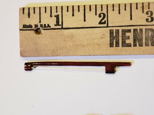 DOLLHOUSE MINIATURE ARTISAN Wooden VIOLIN AND BOW - Picture 4 of 6