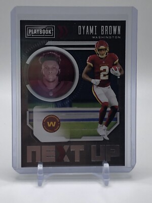 2021 Panini Playbook DYAMI BROWN RC #NXT-DBR NEXT UP Rookie Insert Washington