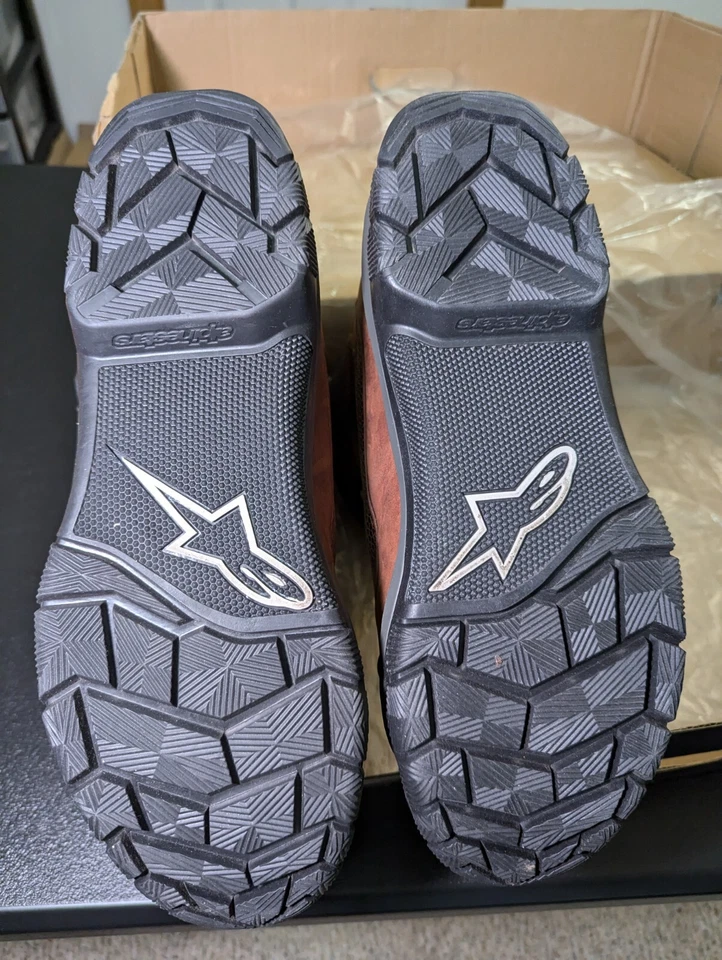 Botas Alpinestars Belice Drystar - Aventura Impermeable (Marrón) EE. UU. 12/UE 47 Foto 3 de 4