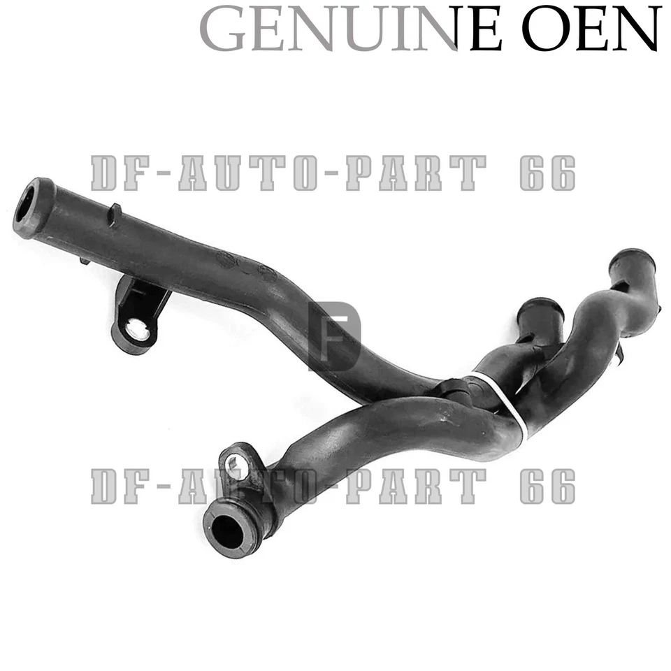 06E121044AF Tubo de agua refrigerante motor OEM para Audi A4 - A8 Q5 7 pieza original NUEVO Foto 2 de 4