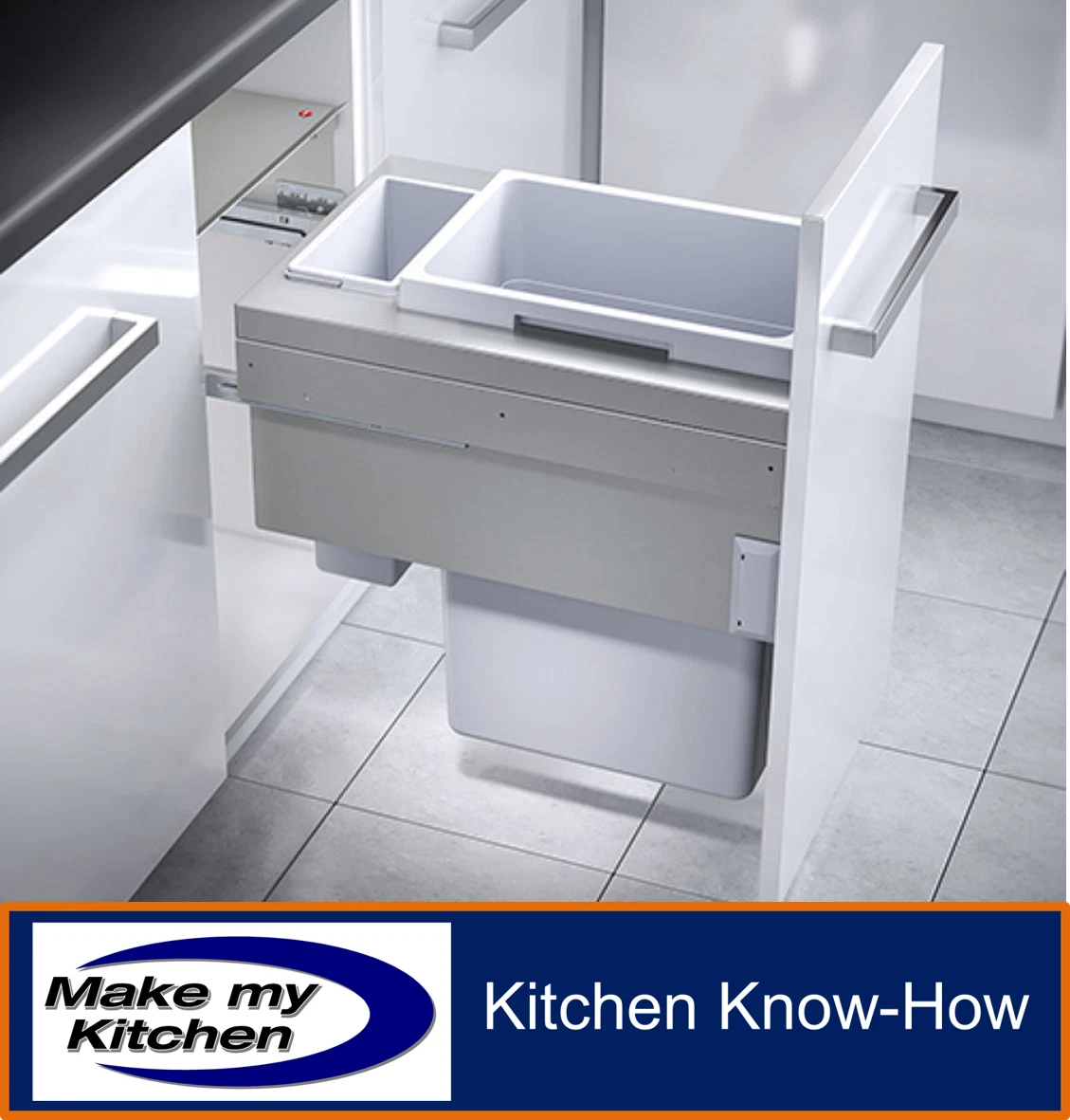 Hafele Waste Bin PullOut Hailo Euro Cargo 60 Advance, 49 OFF