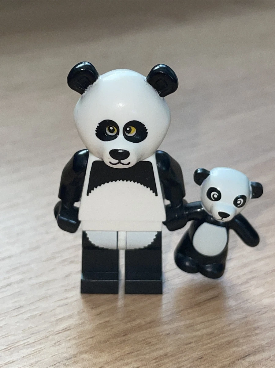 Lego MOVIE Panda Suit Guy City Town Bear Fancy Dress Costume Minifigure  71004