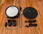 Alesis 8" Surge SE Tom & Choke Cymbal w/15" Arm, Clamps & 2 Cables NEW E-Drums