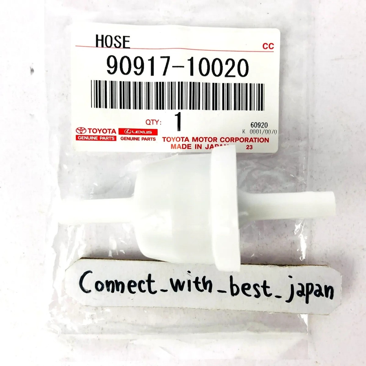 TOYOTA Genuine Main Fuel Tank Check Valve LAND CRUISER 90917