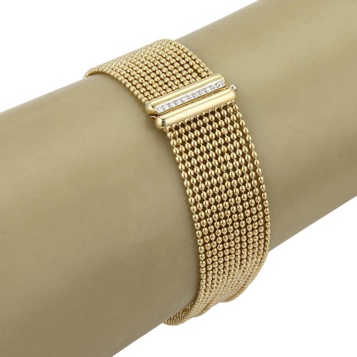 Multi-Strand Bead Chain Bracelet | eBay