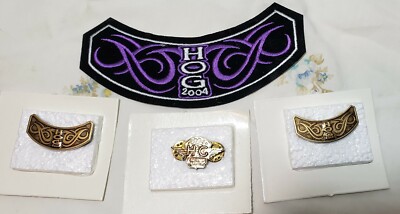 Hog Chapter Patch 2004 HARLEY DAVIDSON HOG CHAPTER PATCHES & PINS | eBay