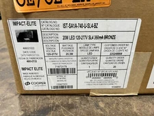 Cooper Lighting IST-SA1A-740-U-SL4-BZ. Impact Elite Trapezoid LED facade light