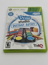 XBOX 360 - uDraw Studio Instant Artist - Complete And Tested