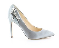 Nina Rhonae Gray Womens Shoes Size 6 M Heels Msrp $109 on sale Nina Rhonae Gray Womens Shoes Size 6 M Heels Msrp $109 on sale