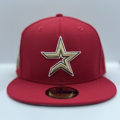Houston Astros Open Star With 2000 Inagural SP 100% Wool New Era 59fifty 7 5/8