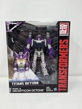 Transformers Titans Return Decepticon Octone and Murk Voyager Class Sealed New