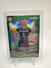 2025 Panini Prizm WNBA Hailey Van Lith #139 Rookie Variation Green Prizm RC