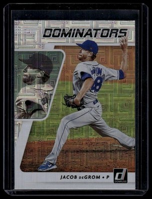 2021 Donruss #DOM2 Jacob deGrom Dominators Vector