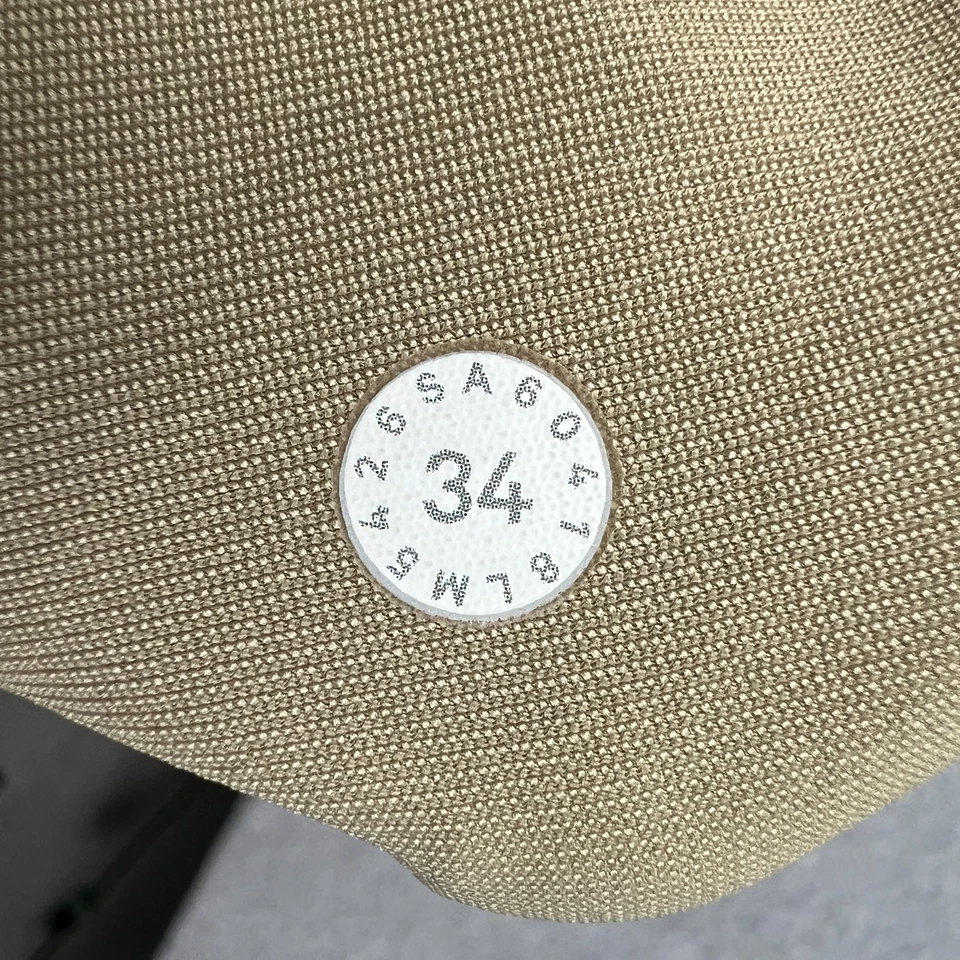 Pantalones chinos Lululemon ABC Classic Fit Warpstreme 34x32 beige rendimiento M5426S Foto 3 de 4