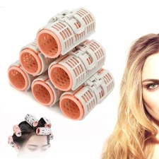 6pcs Air Bangs Hair Roller DIY Hairdressing Air Bang Curlers Women Hair Styling