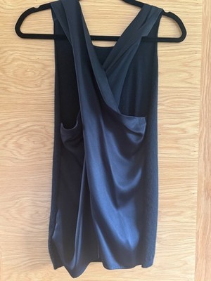 AMANDA WAKELEY CASHMERE SILK  VEST TOP Size M