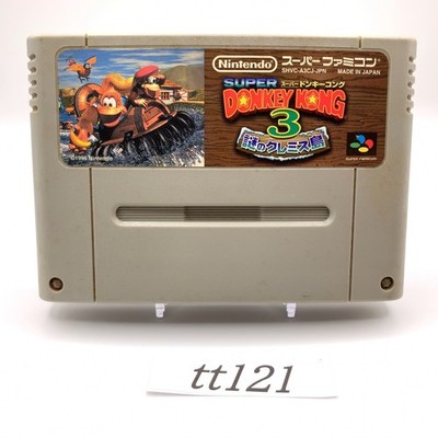SUPER DONKEY KONG 3 Nintendo SFC Super Famicom SHVC-A3CJ Spiel Soft Japan tt121