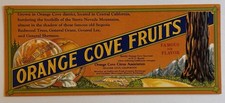 Vintage 1930’s Orange Cove Fruits Ink Blotter