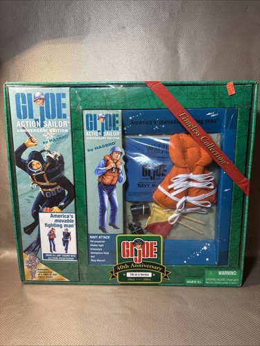 HasbroGI Joe 40th Anniversary Timeless Collection Action Sailor Navy 7th Series