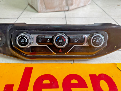 2018 2023 JEEP WRANGLER JLU AC HEATER CLIMATE CONTROL START STOP OEM 6SZ05DX9AA - Picture 5 of 9