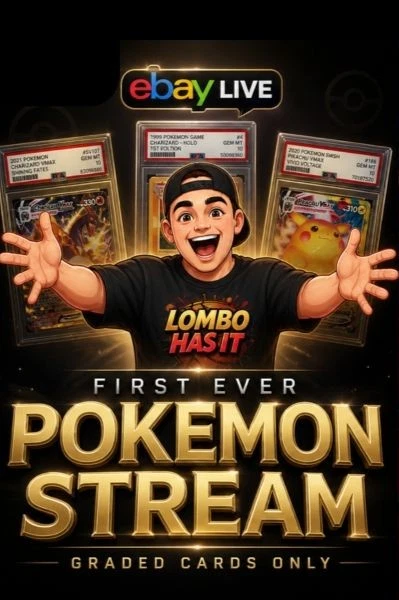 FIRST POKEMON STREAM!  GRADED CARDS ONLY! $10k+