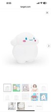 FAO Schwarz 10" Cinnamoroll Blob Plush