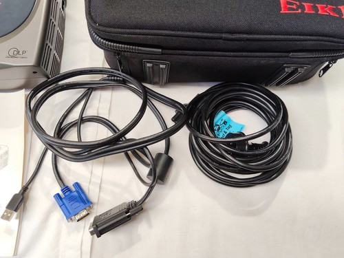 Scarce Quality Data Projector EIKI EIP-1 Texas Instruments in Original Case -AF - Picture 6 of 18