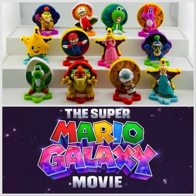 New 2026 McDonald's Super Mario Galaxy Movie Happy Meal Toys