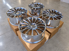 18 Chrome Rims 18x8.5 18x9.5 Fit Mercedes Benz E350 S550 Sl500 Cls500 Rims4