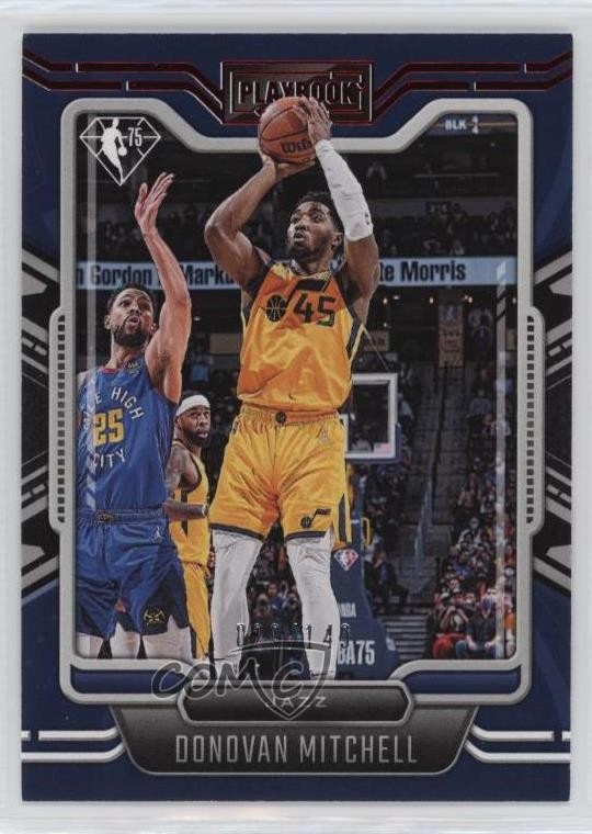 2021-22 Panini Chronicles Playbook Red 20/149 Donovan Mitchell #292 0xe0
