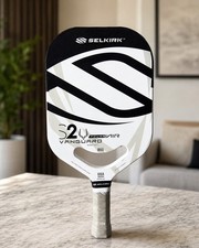 Selkirk Vanguard Power Air S2 Pickleball Paddle-White/Black- Excellent Condition