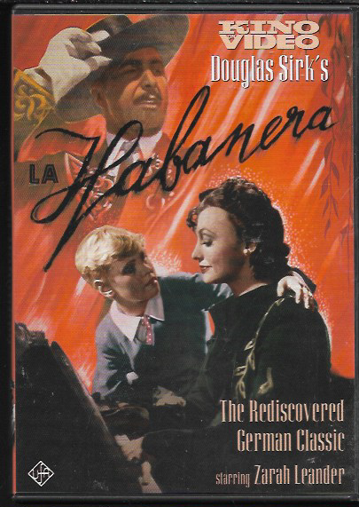 LA HABANERA (DOUGLAS SIRK) R1 DVD ZARAH LEANDER JULIA SERDA FERDINAND MARIAN