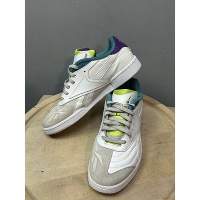 Reebok Club C & Workout RC 1.0 Mens Shoes Size 10.5 White Regal Purple